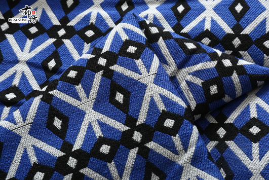 几何提花面料F05499