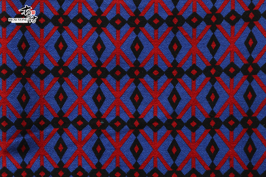 几何提花面料F05499