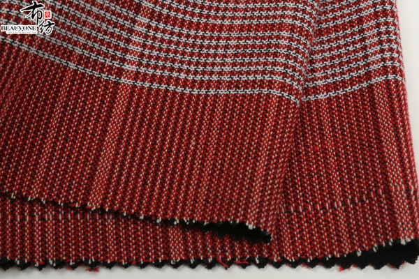 色织格子提花面料F05200