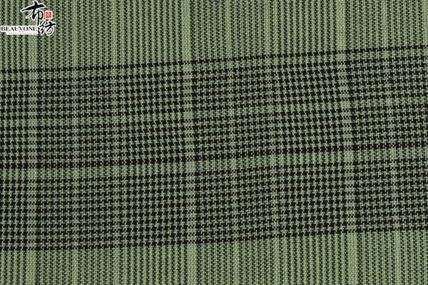 色织格子提花面料F05200