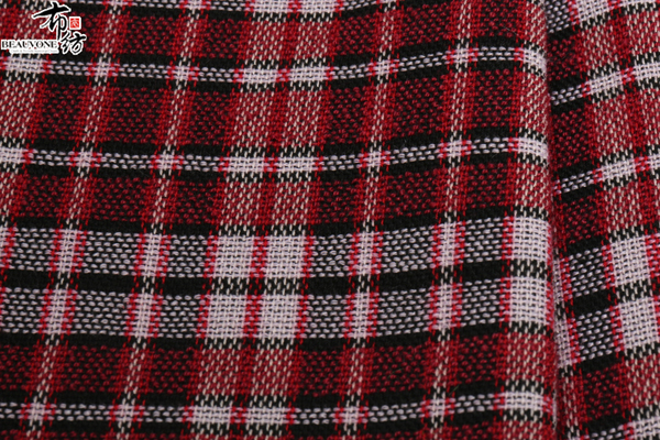 色织格子提花面料F05201