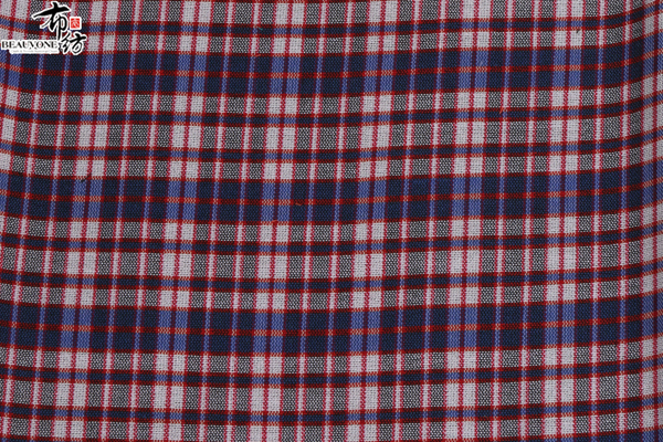 色织格子提花面料F05201