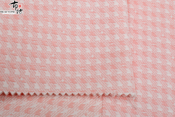 千鸟格提花面料F05215