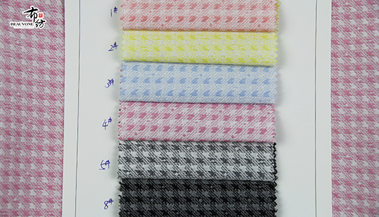 千鸟格提花面料F05215