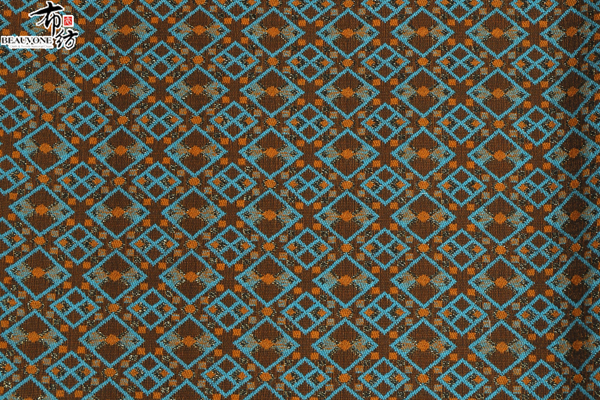 几何提花面料F05225