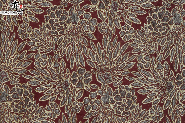 金线提花面料F05229