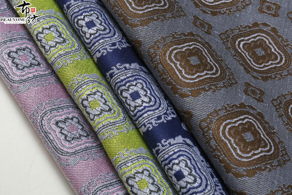 菱形提花面料F05232