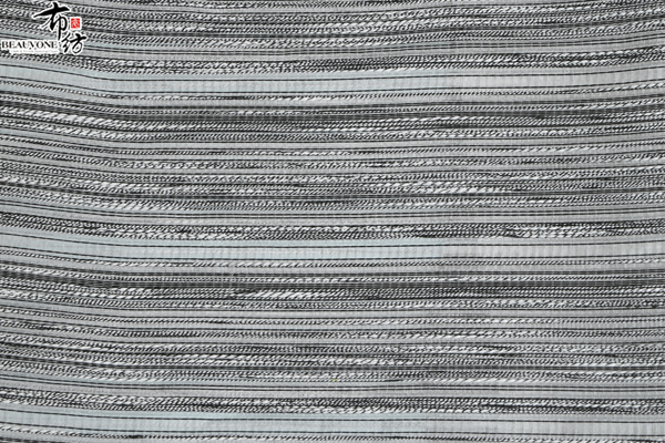 横条提花面料F05238