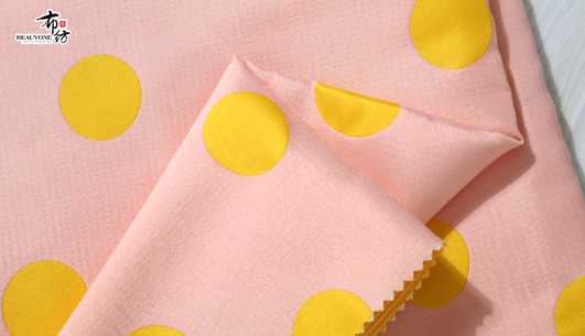 圆点提花面料F05555