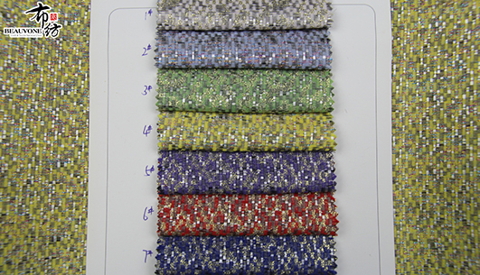 金线提花面料F05695