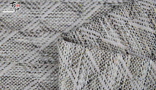 花色纱提花面料F05696