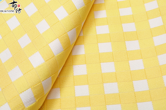 格子提花面料F05292
