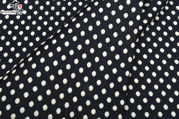 圆点提花面料F05298