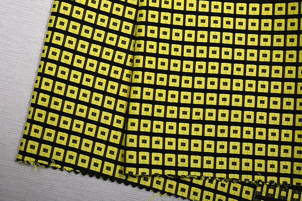 格子提花面料F05107