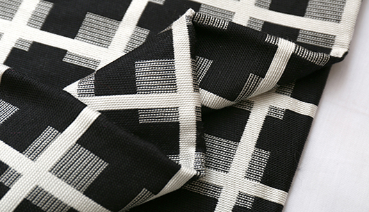 格子提花面料F05111