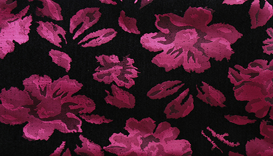 花朵提花面料F05112