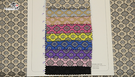 四叶草提花面料F05120-2