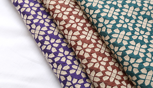 米字提花面料F05123