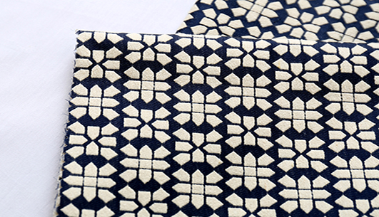米字提花面料F05123-1