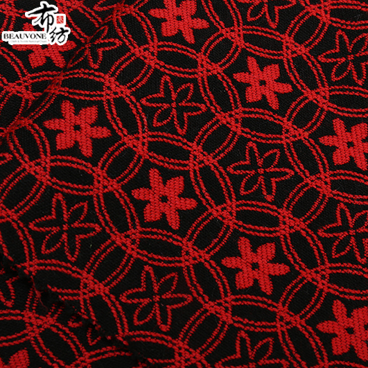 腈纶提花面料F05316