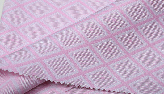 菱形格提花面料F05158