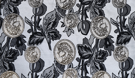 复古提花面料F05175