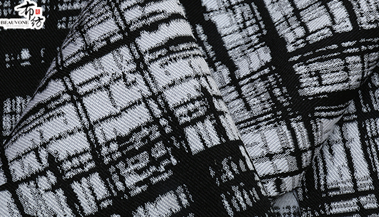 几何提花面料F05325