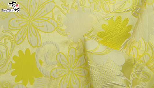 涤锦提花面料F05731