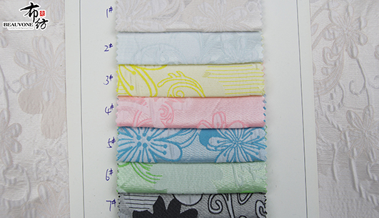 涤锦提花面料F05731