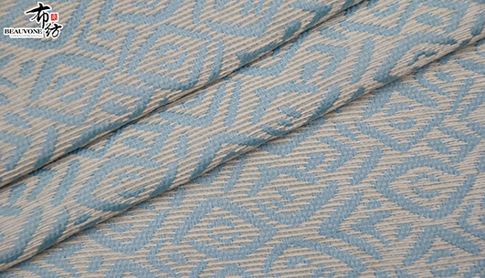 仿麻提花面料F05798