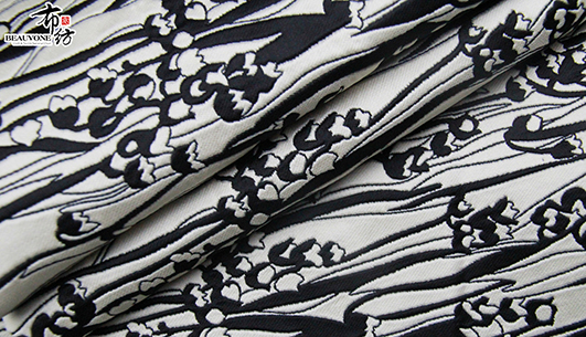 条纹提花面料F05805