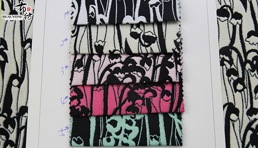 条纹提花面料F05805