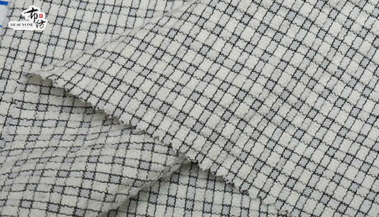 格子提花面料F05329