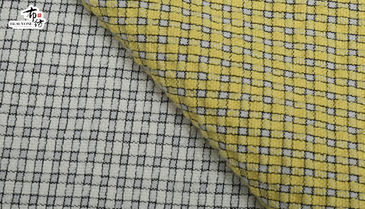 格子提花面料F05329