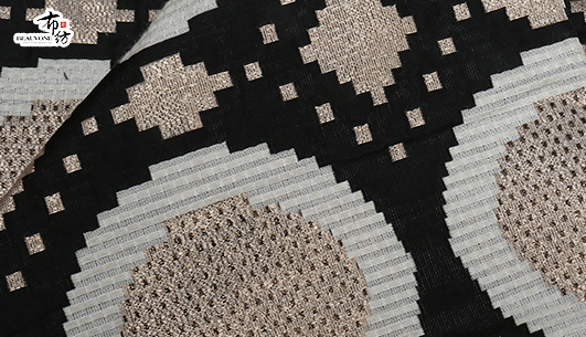 金线提花面料F05330