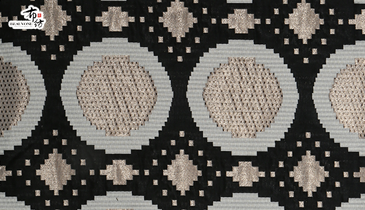 金线提花面料F05330