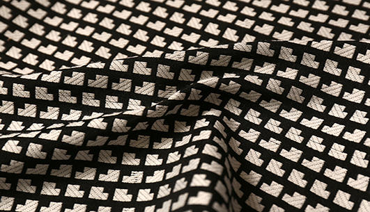 涤纶提花面料F04402