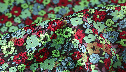 花朵提花面料F04403