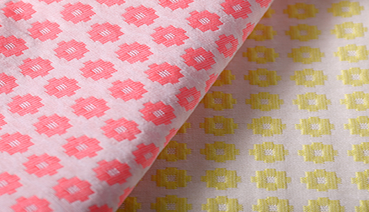 格子提花面料F04409