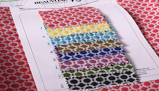 涤纶提花面料F04410