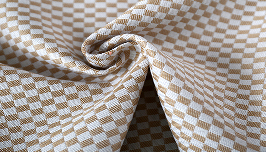 格子提花面料F04433