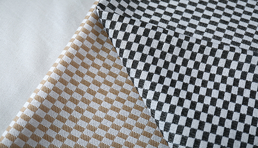 格子提花面料F04433