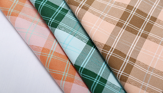 色织格子面料F04443