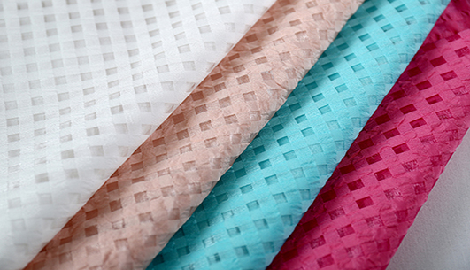 格子提花面料F04461