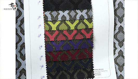 几何提花面料F05341