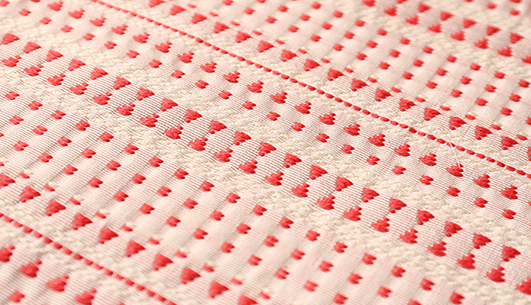 涤纶提花面料F04476