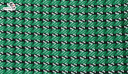 千鸟格提花面料F05365