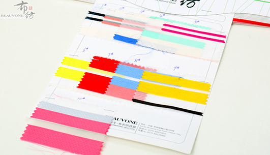 条纹提花面料F04477-1