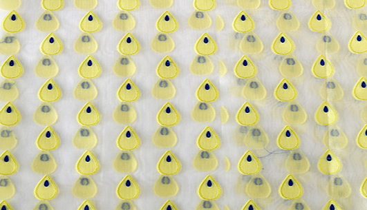 水滴提花面料F04483