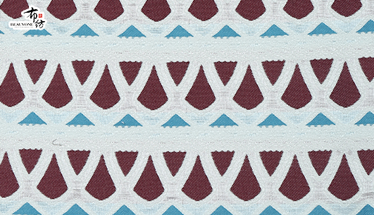 几何提花面料F05356
